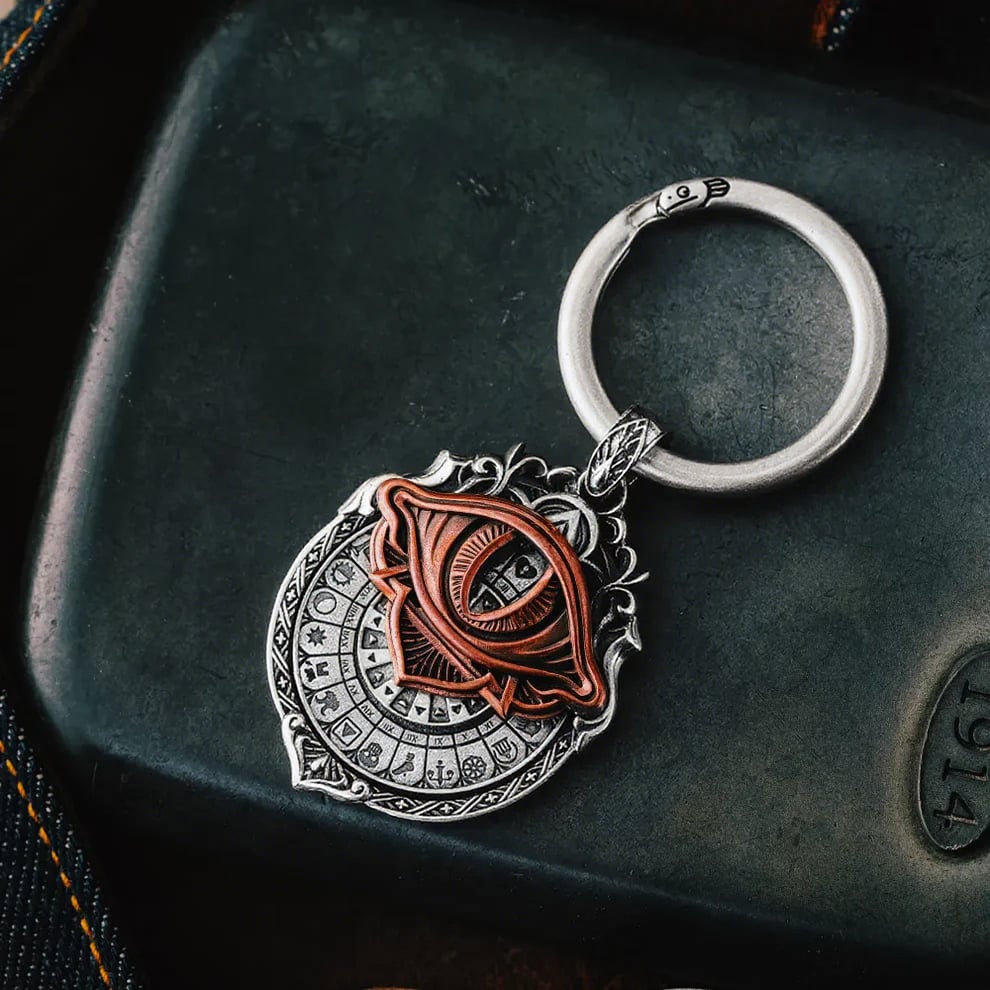 üëÅÔ∏è‚Äçüó®Ô∏èHandmade Tarot Vision Pendant: Connect to Cosmic Wisdom Anytime(Cheat Sheet Included)