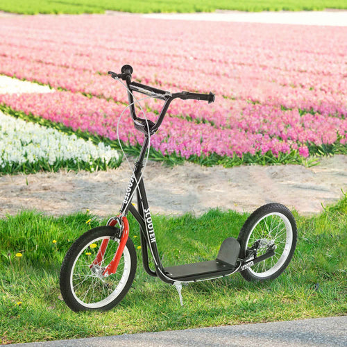Kids Kick Scooter | Adjustable Handlebar, Dual Rear Brakes & Inflatable Wheels