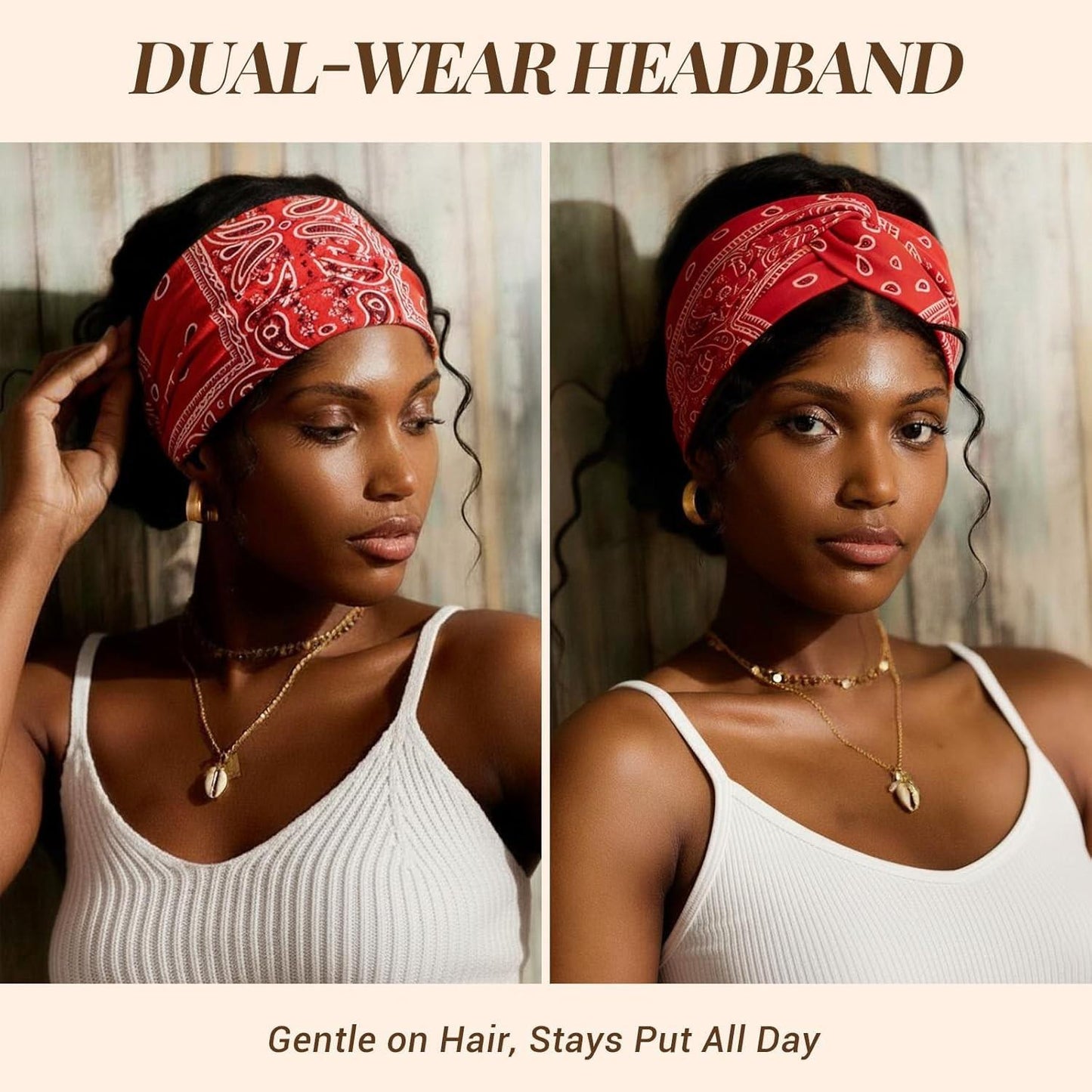 Womens Styling Retro Printed Headband - üî•