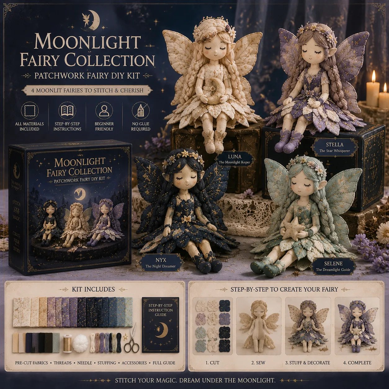 üî•LAST DAY 49% OFF - üßµFairy Patchwork DIY Collection