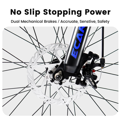 27.5" Full-Suspension Mountain Bike | 21-Speed, Mechanical Disc Brakes & Dual Shock Absorbers