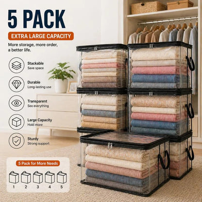 üî•Large Clear Storage Boxüß∫