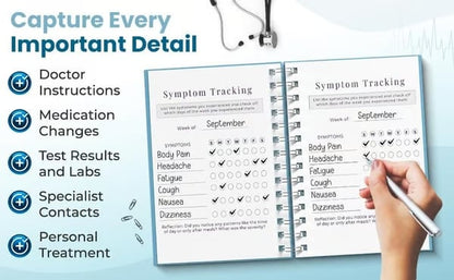 üî•ü©∫‚ù§Ô∏èDoctor-Approved Medical Visit Logbook: Your Essential Medical Planner