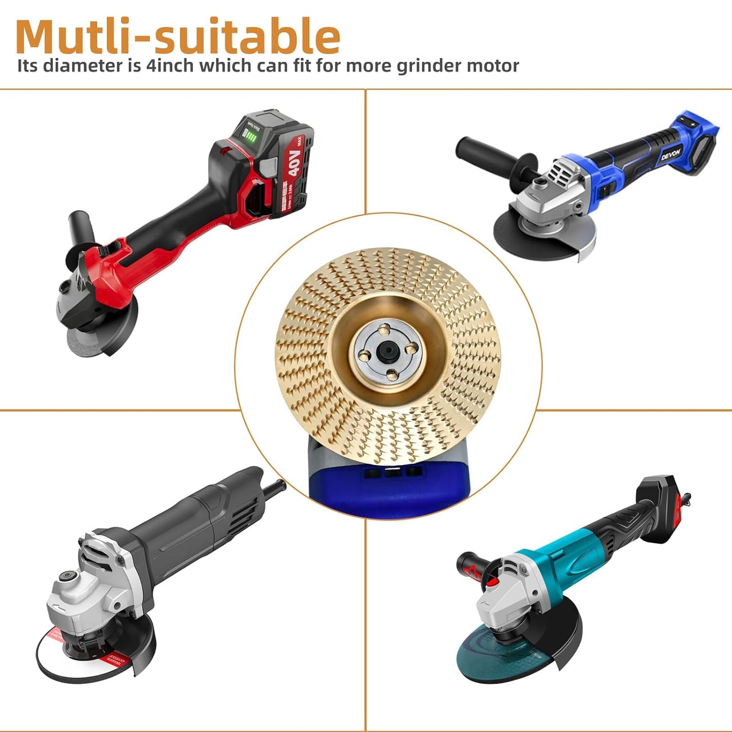 ‚öíÔ∏èHeavy-Duty Wood Carving Disc Set (3PCS)