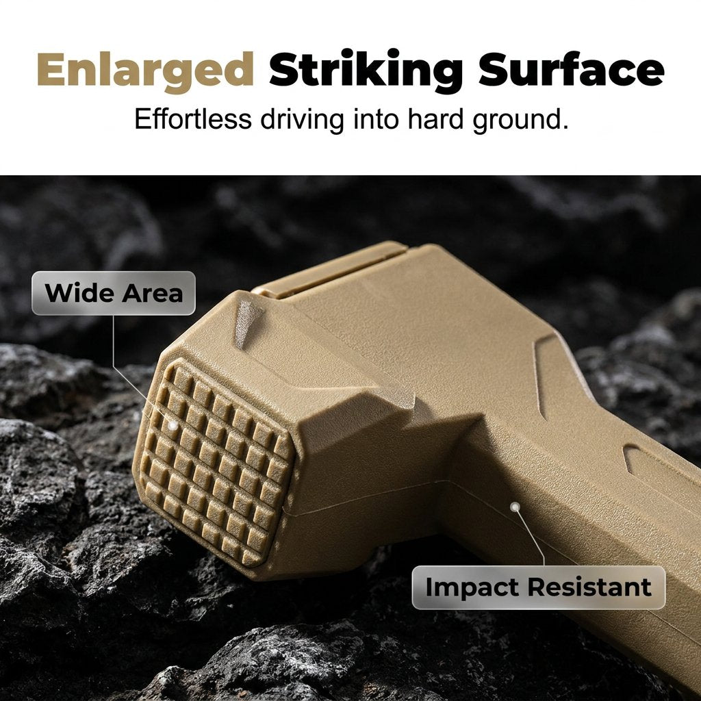 üî®üèïÔ∏èMultifunctional Camping Hammer & Tent Stake Puller‚ú®