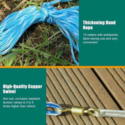 Fishing Cast Net – Strong Nylon Mesh, Easy Throw, 6FT Radius