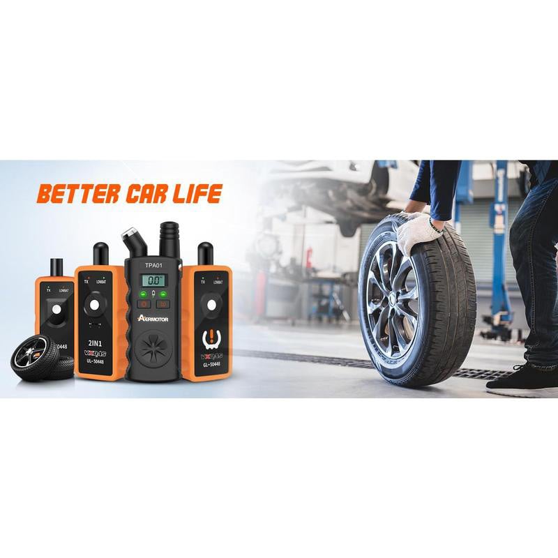 Dailyardtool¬Æ TPMS 2-in-1 Relearn Tool & Digital Tire Pressure Gauge