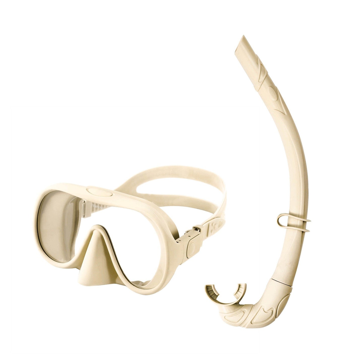 Large-Frame Anti-Fog Swim Goggles with Snorkel – Snorkeling Set
