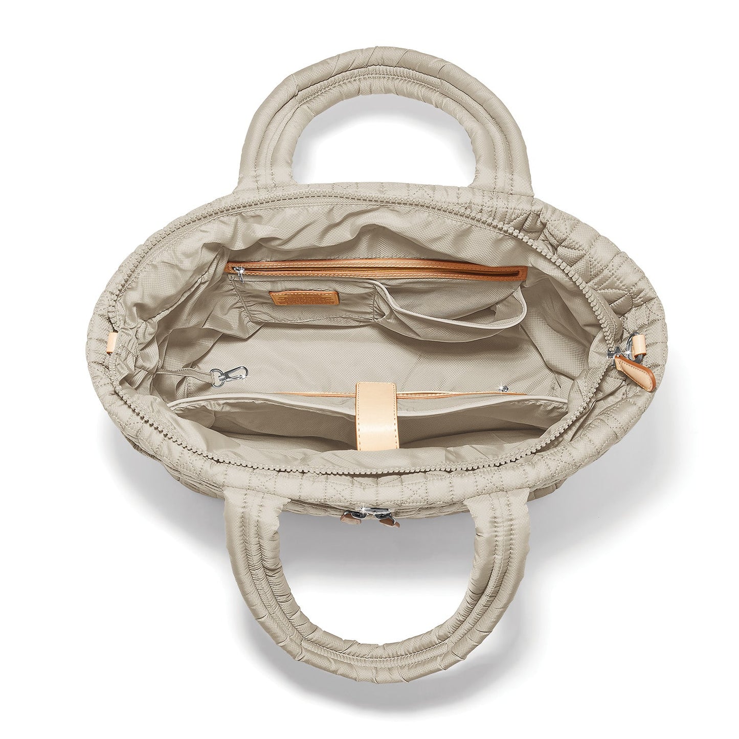 Buff heart Amara Lg tote