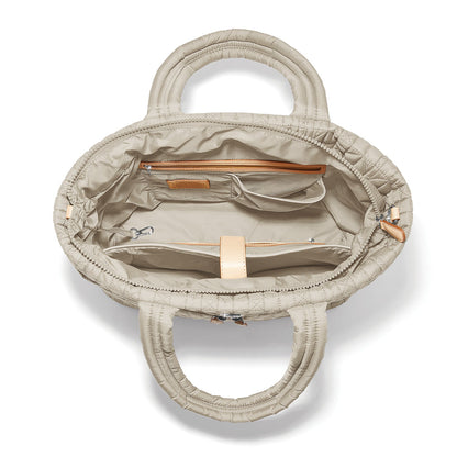 Buff heart Amara Lg tote