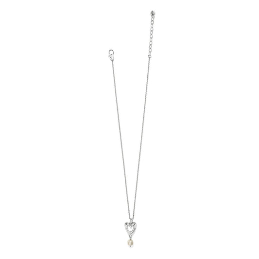 Cascade open heart Petite Necklace