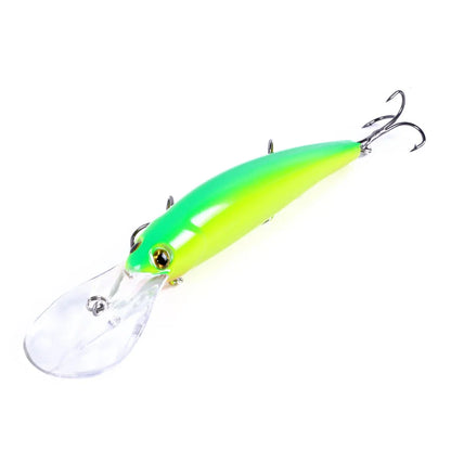 Deep Diving Minnow Wobbler Lure – 16.5cm, 21g, 2.5-4.5m Depth, Bass Pike Perch, 3 Colors