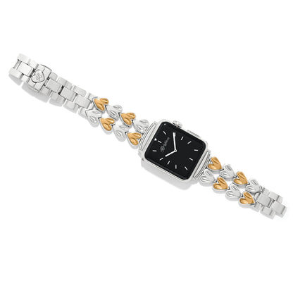 Cascade heart watchband