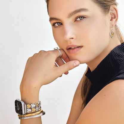 Cascade heart watchband