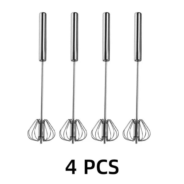 Stainless Steel Semi-Automatic Whisk ü•£
