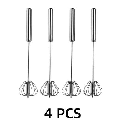 Stainless Steel Semi-Automatic Whisk ü•£
