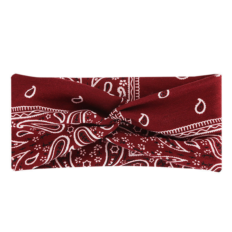 Womens Styling Retro Printed Headband - üî•