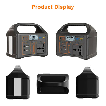 100W Portable Power Station 24000mAh LiFePO4 Charging Station Solar Generator 220V/110V Energy Storage Power Supply for Camping