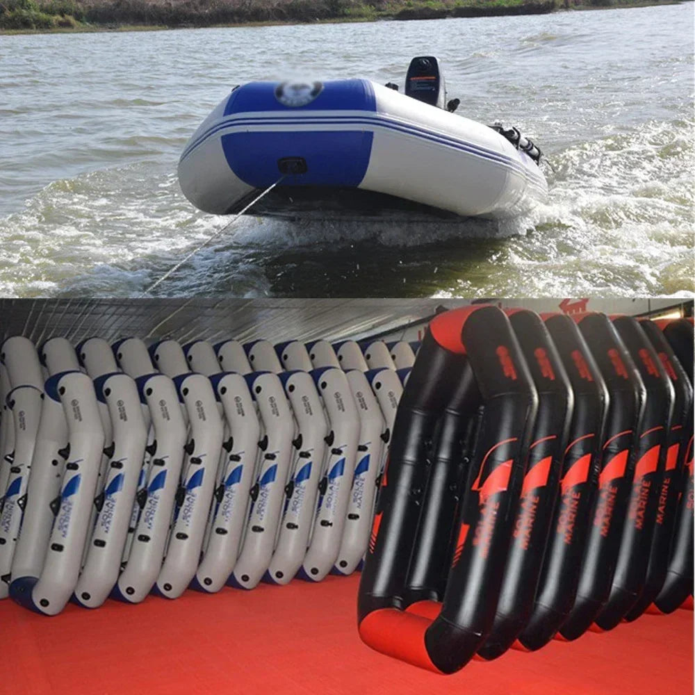 Wear-Resistant Inflatable Fishing Kayak – PVC Rowing Dinghy, 1–5 Persons (175–260cm)