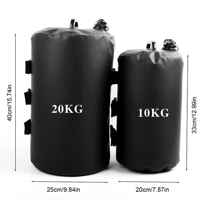 Canopy Weight Water Bags – Leak-Proof PVC, 10KG or 20KG, Windproof to 40mph