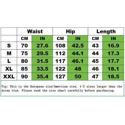 Men's Running Shorts – Lightweight Gym & Sport Training Short Pants