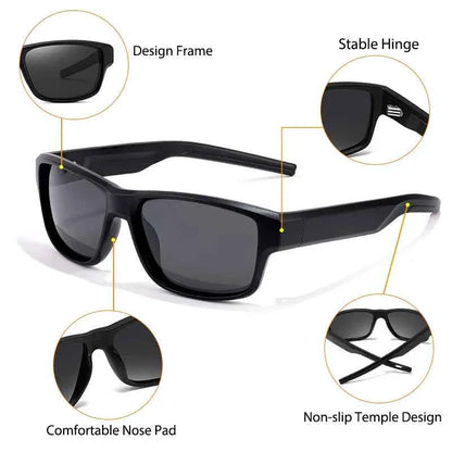 CATERSIDE New Polarized Sunglasses Men Outdoor Sports Small Frame Sun Glasses Fishing Cycling Fashion Eyewear Lunette De Soleil