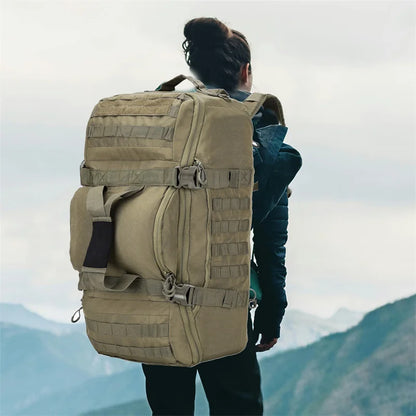 LQARMY Tactical Backpack – 30L 50L 80L Molle Hiking & Camping Duffel Bag