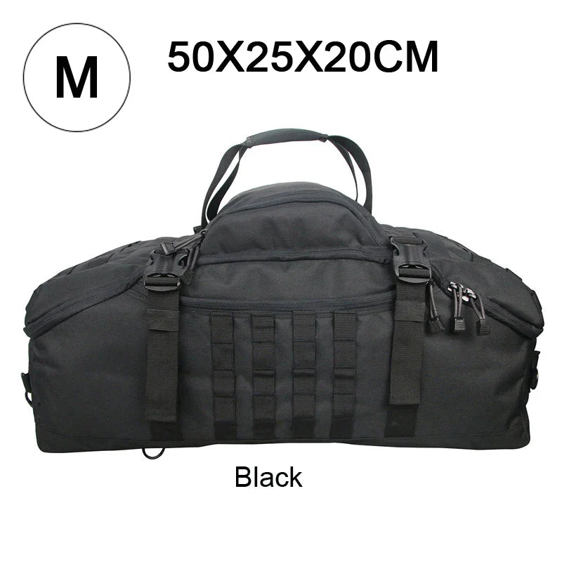 LQARMY Tactical Backpack – 30L 50L 80L Molle Hiking & Camping Duffel Bag