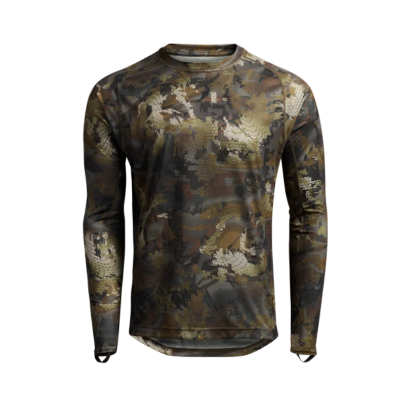 Men's Long Sleeve Camo Hunting & Fishing Pullover – Anti-Bacterial, Quick-Dry, Sizes M–XXXL