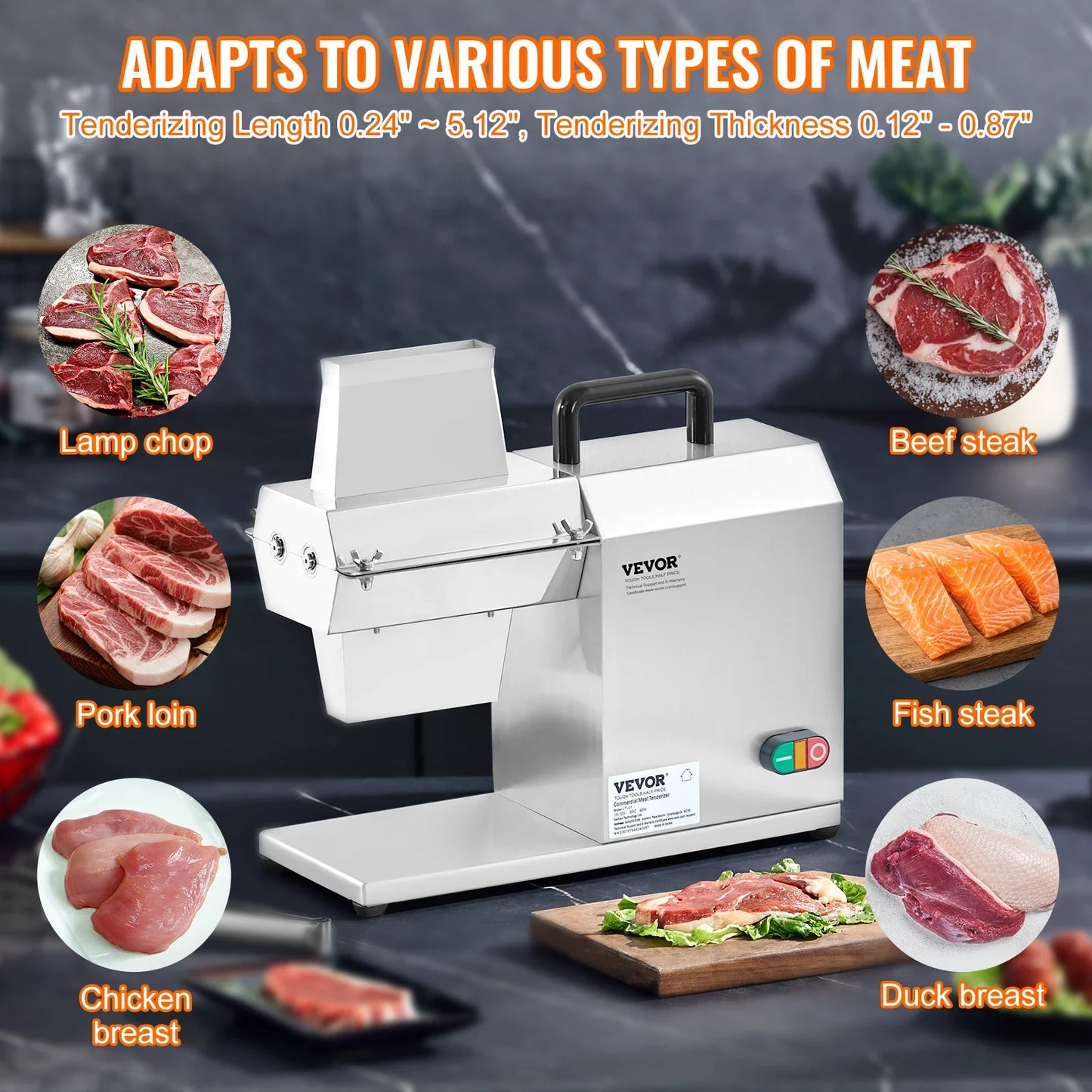 17inch 54 Blades Commercial Meat Tenderizer