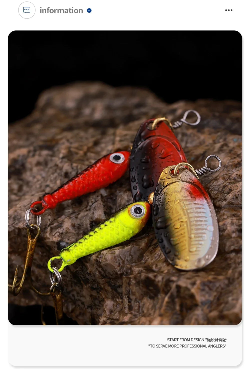 9g Rotating Spoon Fishing Lure – Metal Spinner with Triple Hook for Bass & Carp