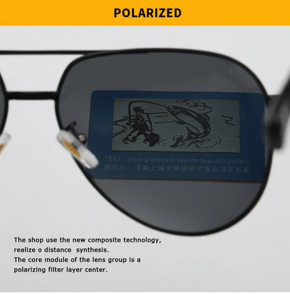 Polarized UV400 Driving Sunglasses for Men & Women — Square Frame, Auto Enthusiast Gift