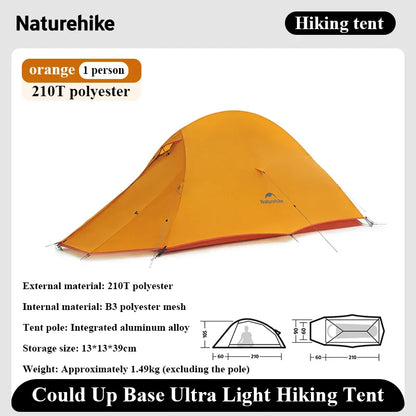 Naturehike Could Up Base 2025 Ultra light trekking tent Tent outdoor camping overnight double camping equipment