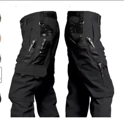New Tactical Work Pants Men Outdoor Cargo Trousers Multi-pocket Waterproof Pant Autumn Spring Outdoor Workwear Hiking Trousers