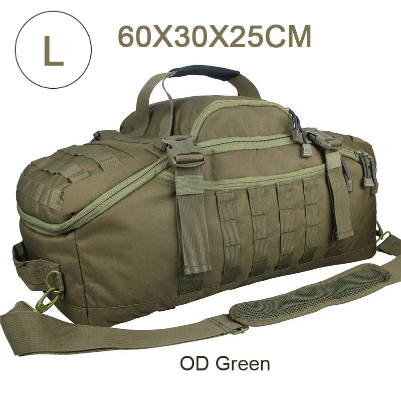 LQARMY Tactical Backpack – 30L 50L 80L Molle Hiking & Camping Duffel Bag