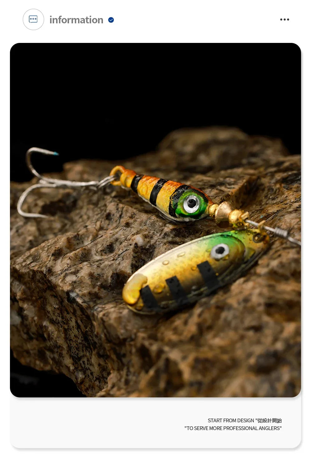 9g Rotating Spoon Fishing Lure – Metal Spinner with Triple Hook for Bass & Carp