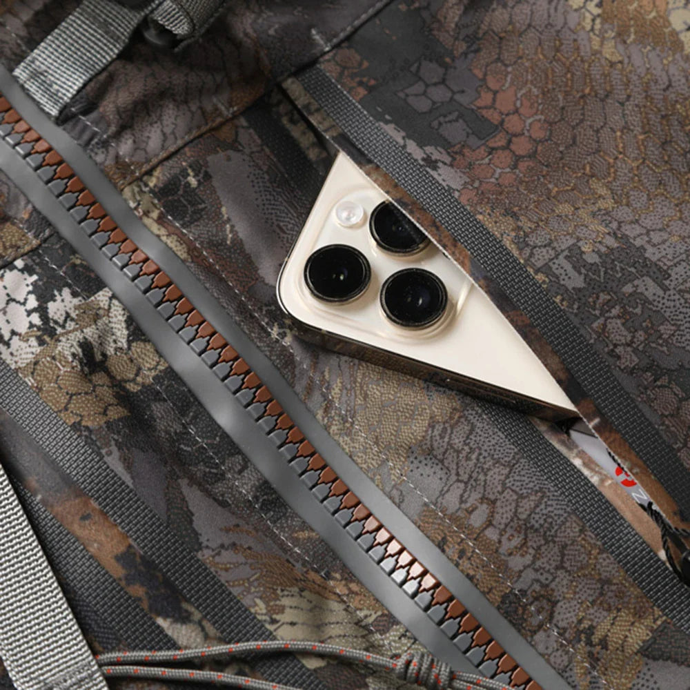 Men's Winter Camo Hunting Jacket – Waterproof Insulated Hudson Jacket for Fishing & Hunting