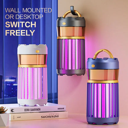 3-in-1 Mosquito Repellent Camping Lamp – Bug Zapper, Night Light & Insect Killer