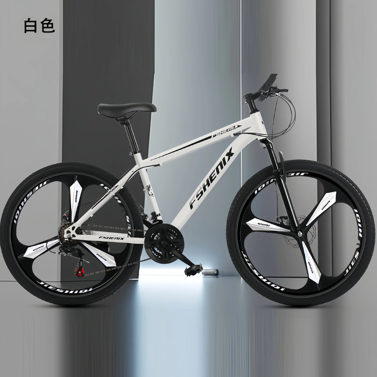 Adult wholesale mountain bikes, 24-inch and 26-inch, shock-absorbing, 21-speed off-road bikes, and college student bicycles