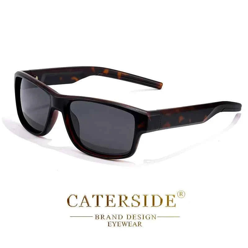 CATERSIDE New Polarized Sunglasses Men Outdoor Sports Small Frame Sun Glasses Fishing Cycling Fashion Eyewear Lunette De Soleil