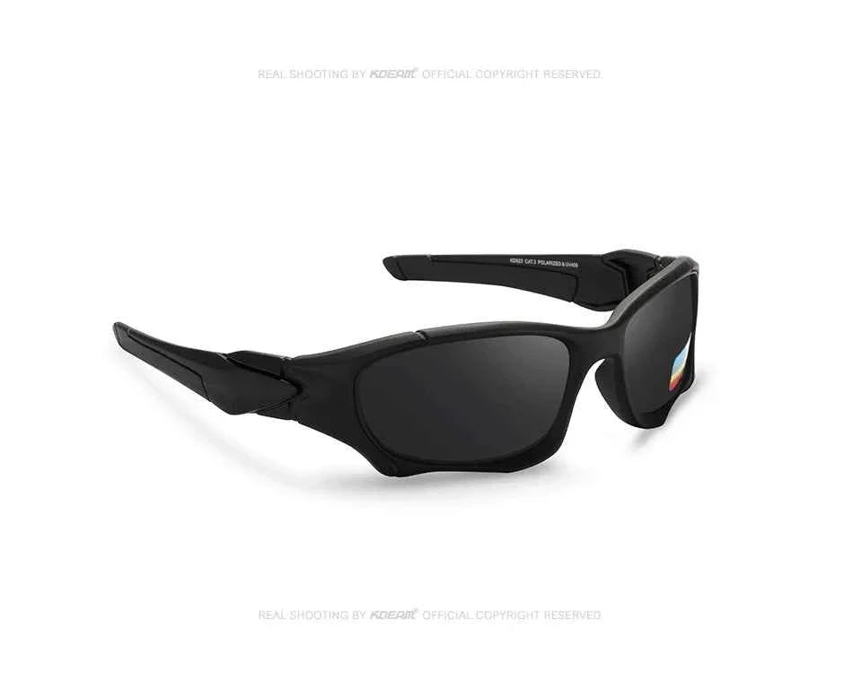 KDEAM Brand Strong Arm Men's Sunglasses Polarized Driving Shield Sun Glasses Men and Women Sports Goggles oculos de sol