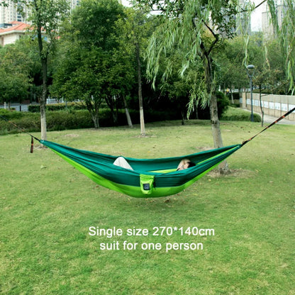 Portable Camping Hammock – Lightweight Nylon Parachute Hammock for Outdoor & Garden