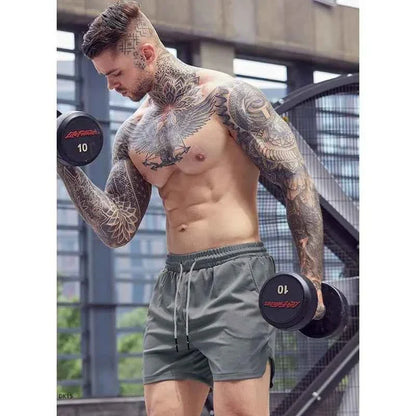 Men's Quick-Dry Training Shorts – Breathable Gym & Outdoor Running Shorts