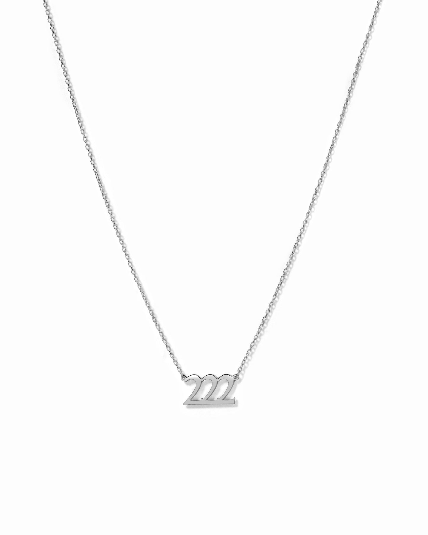 Angel Number Custom Necklace