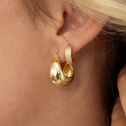 Chunky Basket Tube Hoops