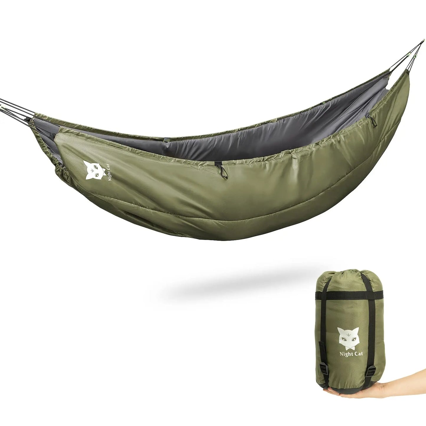 4-Season Hammock Under Quilt – Insulated Sleeping Blanket, Rated 5–20°C