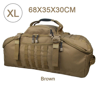 LQARMY Tactical Backpack – 30L 50L 80L Molle Hiking & Camping Duffel Bag