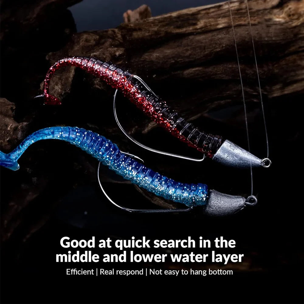 10PCS Metal Jig Head Worm Hook 3.5g 5g 7g 10g 20g Weight Crank Fishhook Gear Sinker Pesca for Soft Lure Texas Rig Fishing Tackle