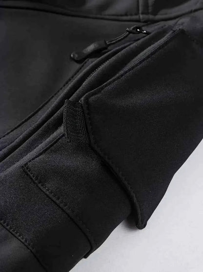 New Autumn WinterTactical Jackets Men Military Soft Shell Waterproof Windproof Hooded Jacket Outdoor Functional Multi-pockets