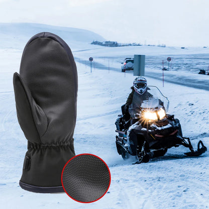 USB Electric Heated Gloves – Waterproof 3-Temperature Gloves for Hiking, Climbing & Cycling